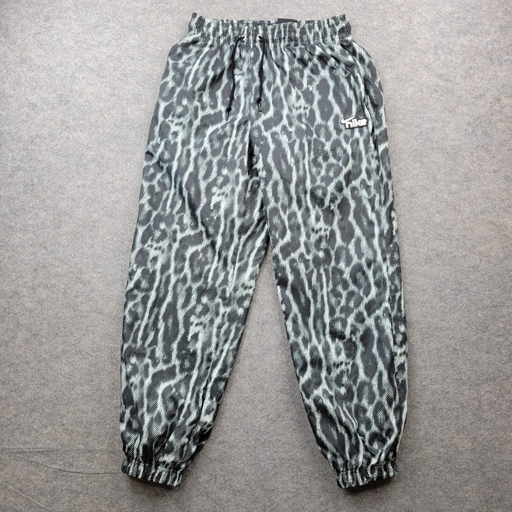 Nike Pants Men Small Animal‎ Print Windbreaker Track Joggers Elastic Mesh